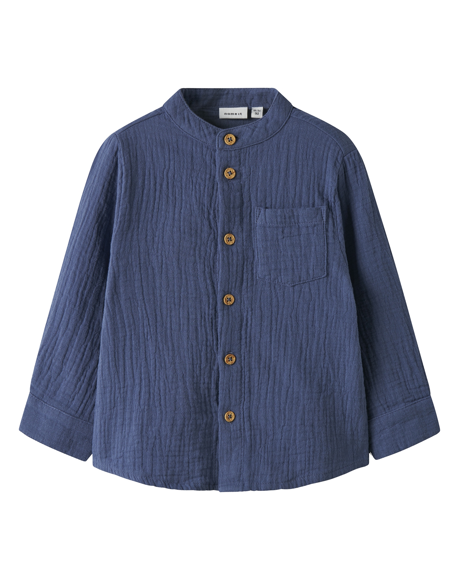 Name It - NMMJohn Skjorte - Vintage Indigo